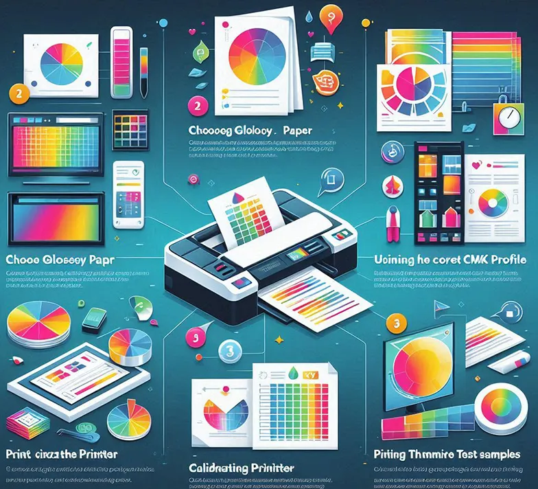 چرا برخی رنگ ها در چاپ دیجیتال کدر میشوند ؟ { علت + راهکار}