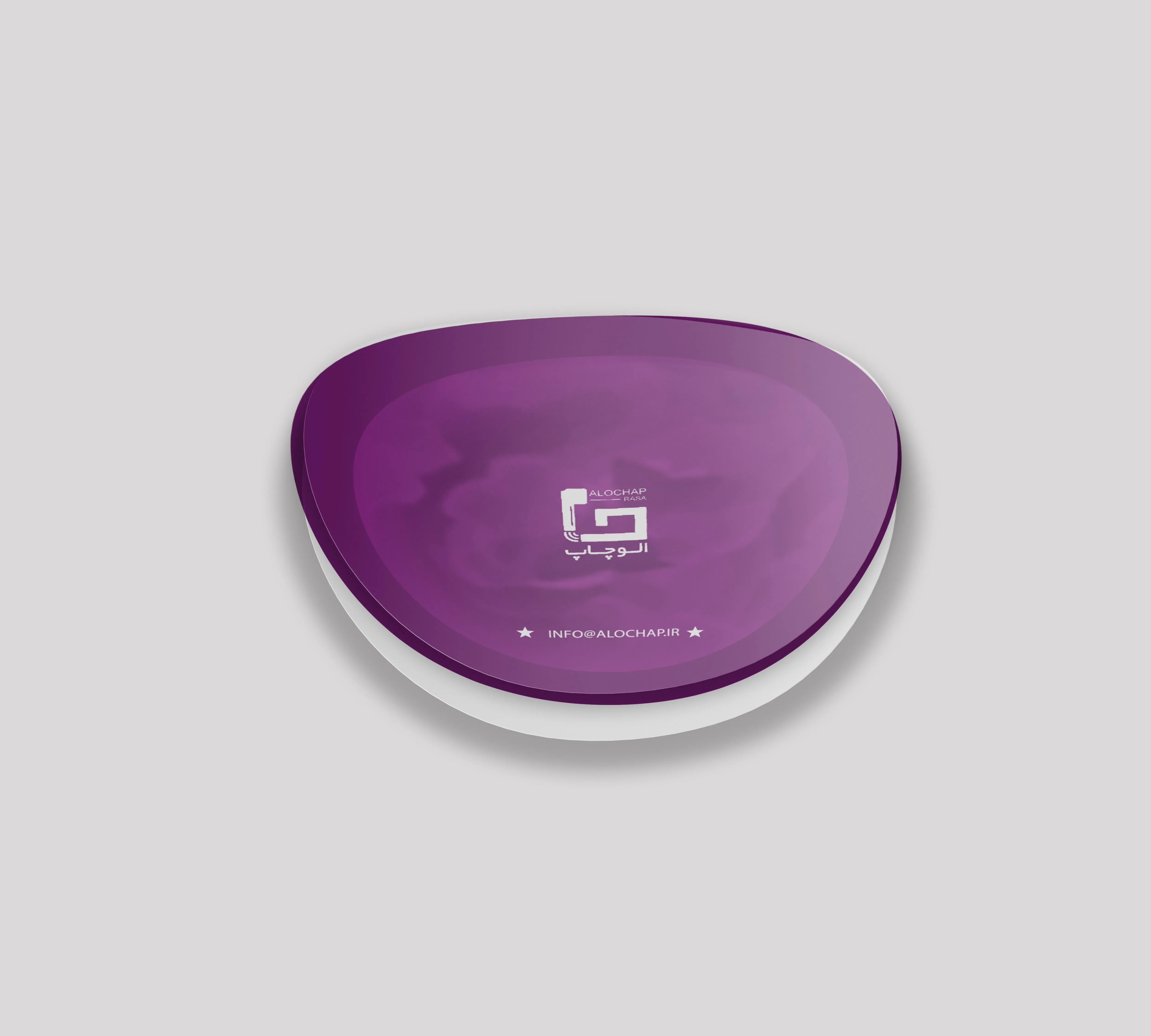 لیبل PVC دایره به قطر 10